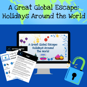 Holiday virtual escape room
