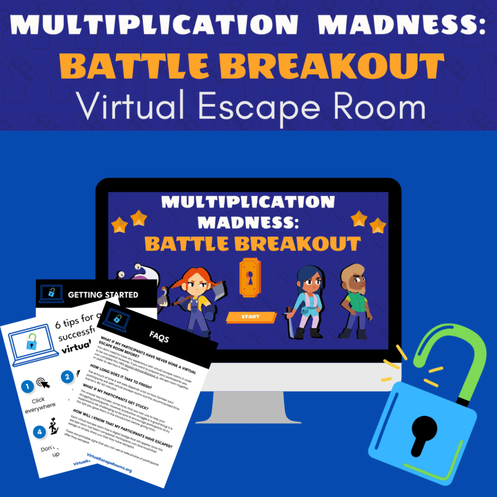 Multiplication madness multiplication escape room