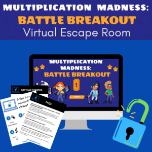 Multiplication Madness: Multiplication Escape Room