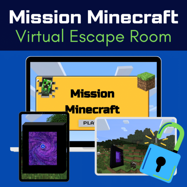 Mission Minecraft Virtual Escape Room Game