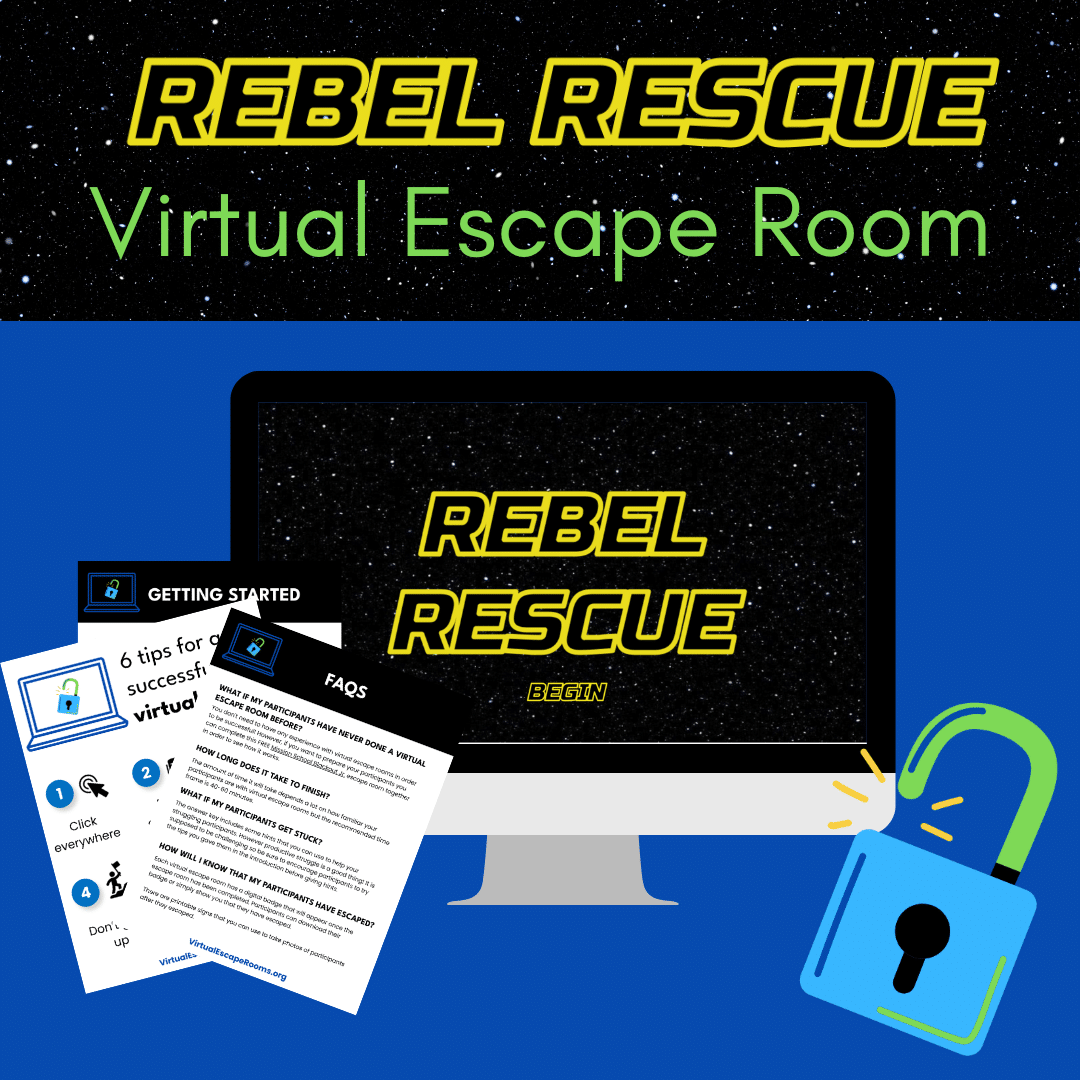 Rebel Rescue Virtual Escape Room