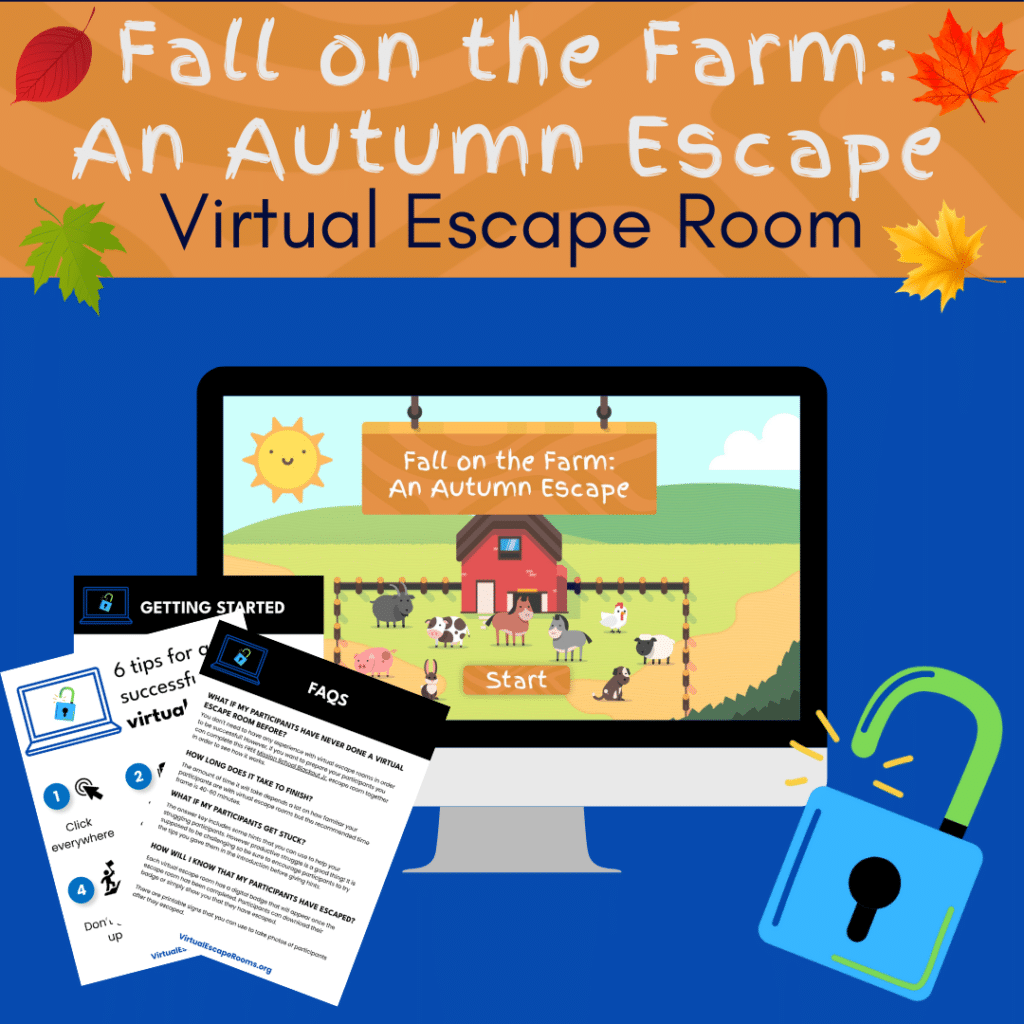 Virtual Autumn Escape Room - Fall on the Farm