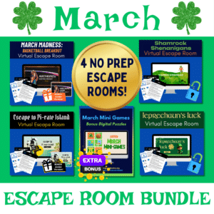 March Escape Room Bundle